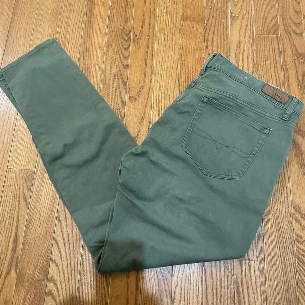 Polo-ralph-lauren Men's Green and Khaki Jeans